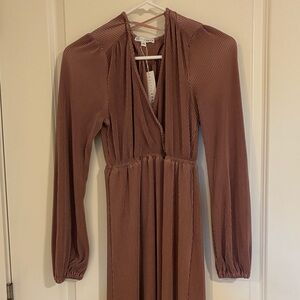 Baltic Born Long Sleeve Dress in Dusty Rose